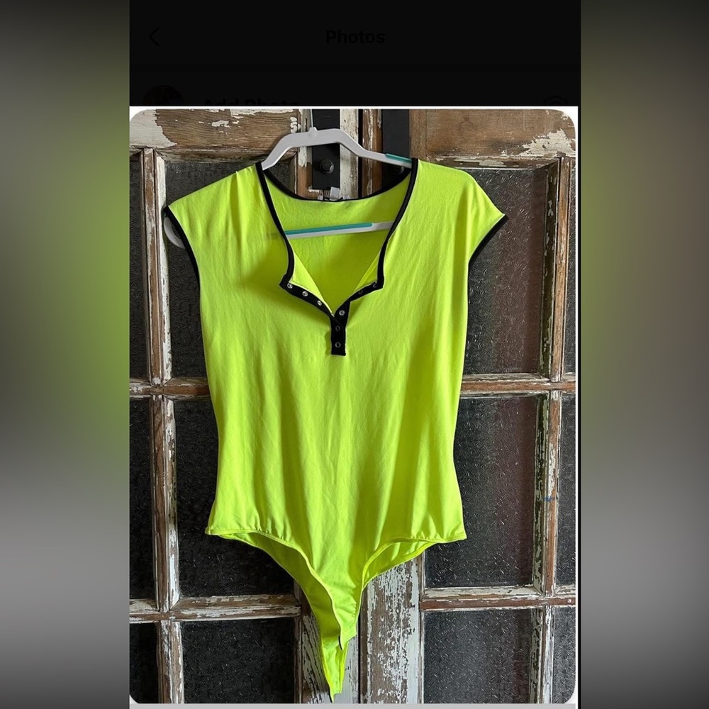 Neon Green women’s bodysuit